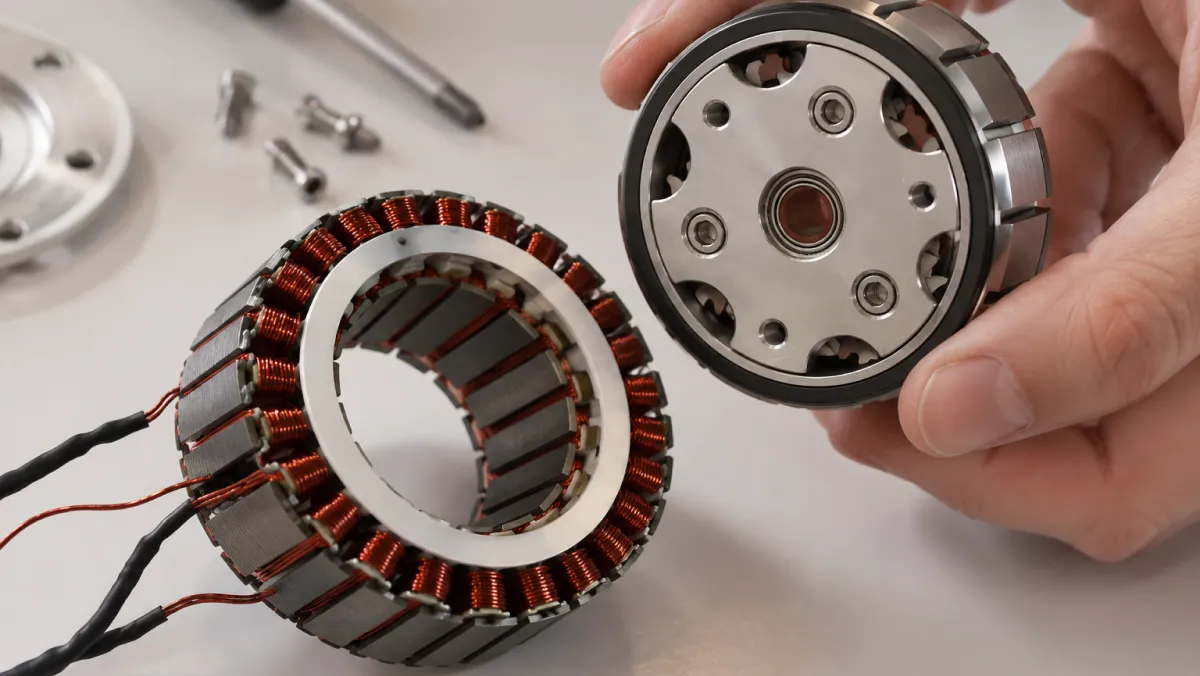 Workshop-scale manual assembly in early robot actuator manufacturing